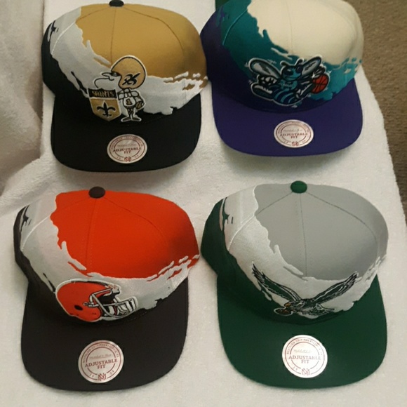 mitchell and ness paintbrush snapback